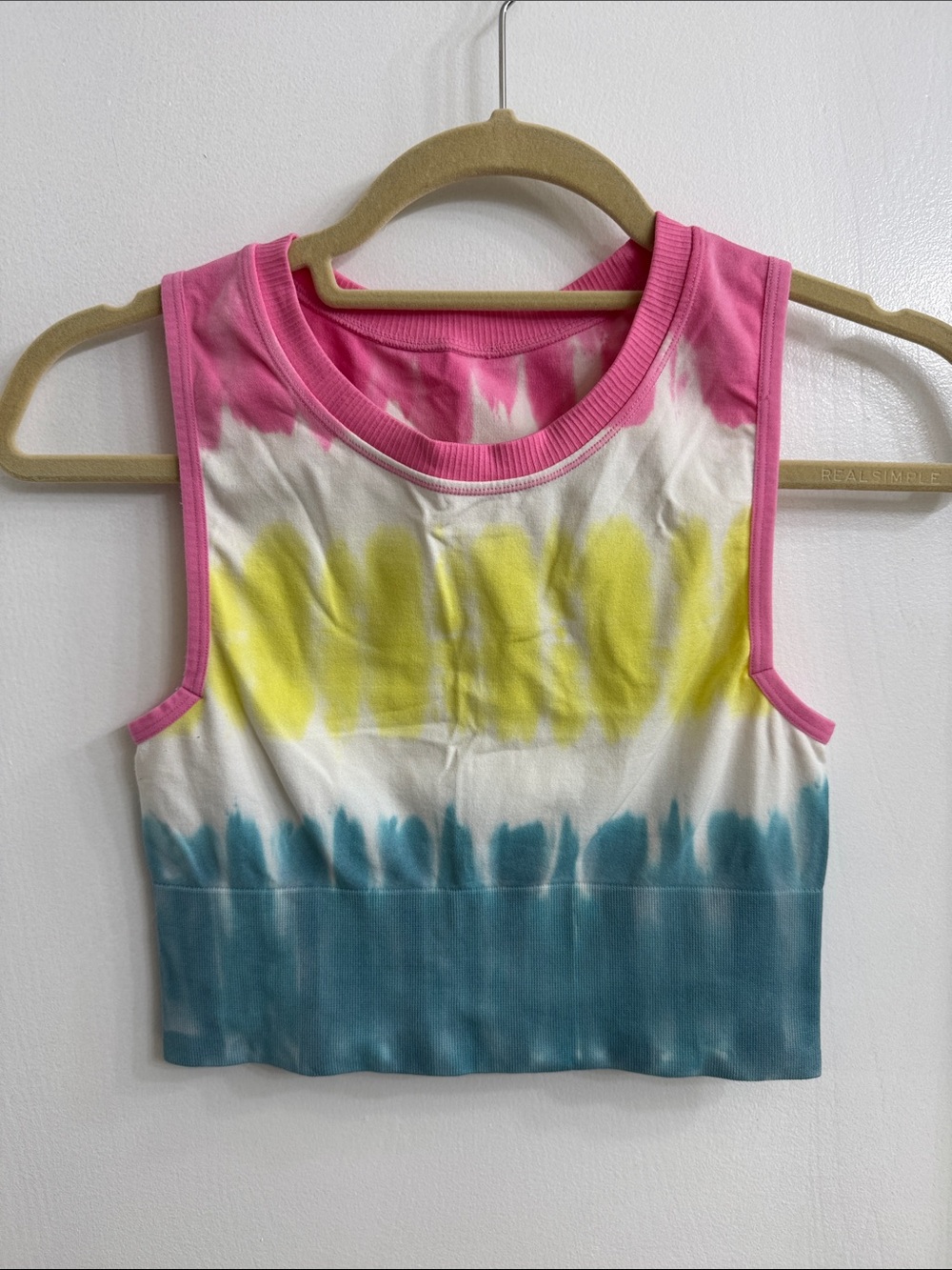 Colsie Tie-Dye Crop Tank